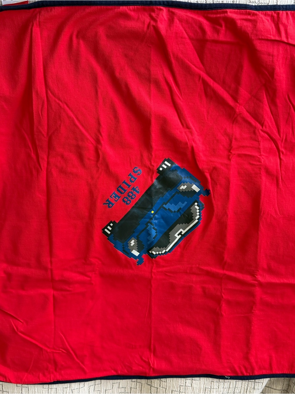 Ferrari Red Spider Blanket
